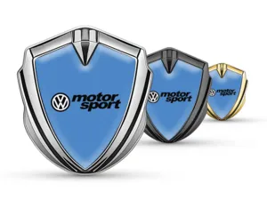 VW Badge Self Adhesive Limited Style Stylish Edge